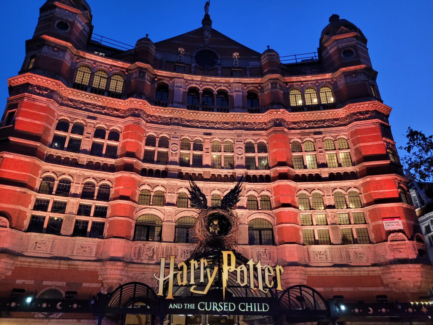 Harry Potter and The Cursed Child Palace Theatre Londen